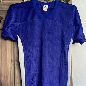 Badger mesh football jersey royal/white new